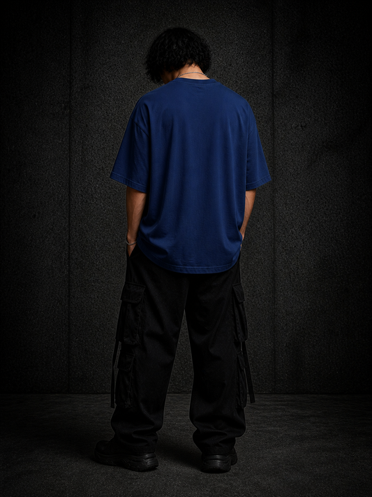 BJRNG Hakuna Matata Oversized Half Sleeve Tee