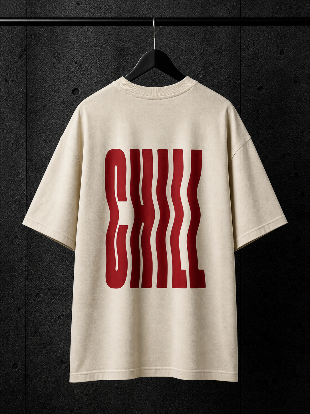 BJRNG Chill Oversized Half Sleeve Tee