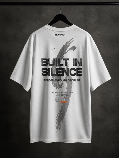 BJRNG Built In Silence Oversized Half Sleeve Tee